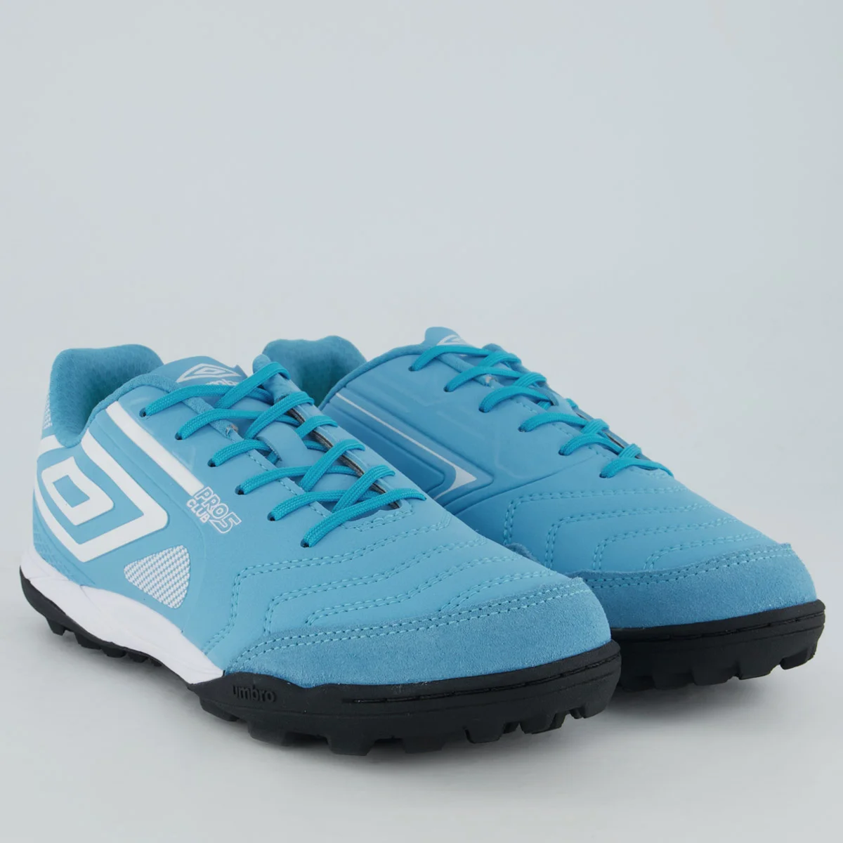 Chuteira Umbro Pro 5 Bump Club Society Azul Azul 2