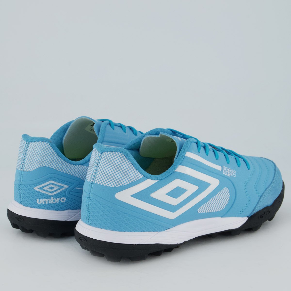 Chuteira Umbro Pro 5 Bump Club Society Azul Azul 3