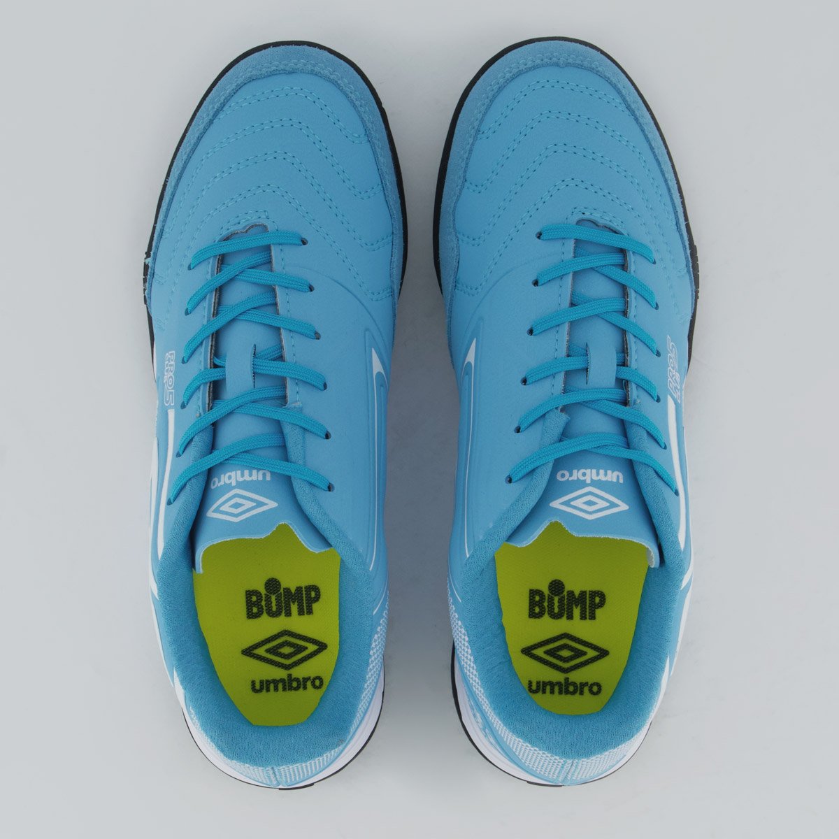Chuteira Umbro Pro 5 Bump Club Society Azul Azul 4