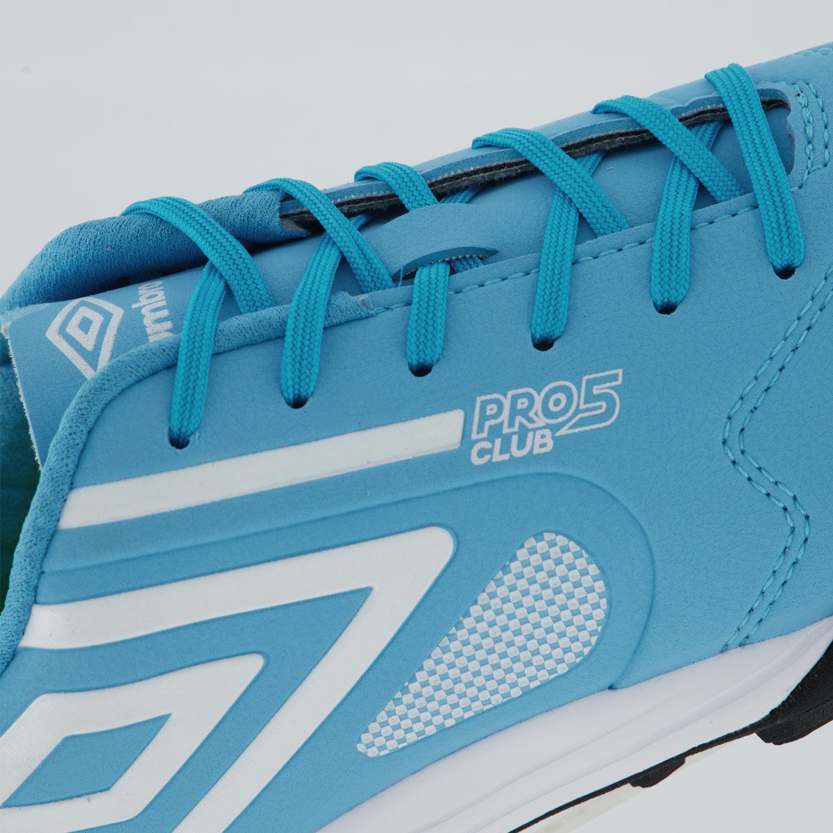 Chuteira Umbro Pro 5 Bump Club Society Azul Azul 7