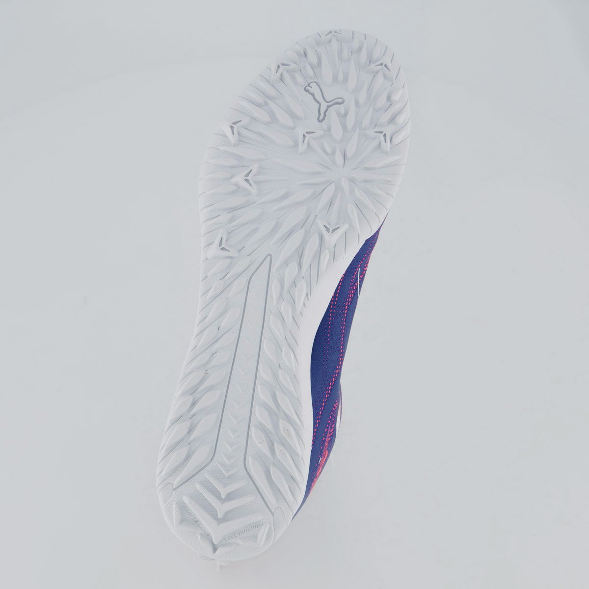 Chuteira Puma Ultra 5 Play Society Azul e Branca Azul/Branco 5