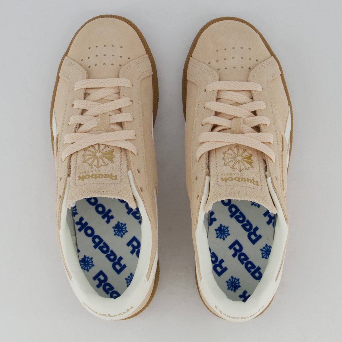 Tênis Reebok Club C Grounds UK Feminino Rosa e Branco Rosa 4