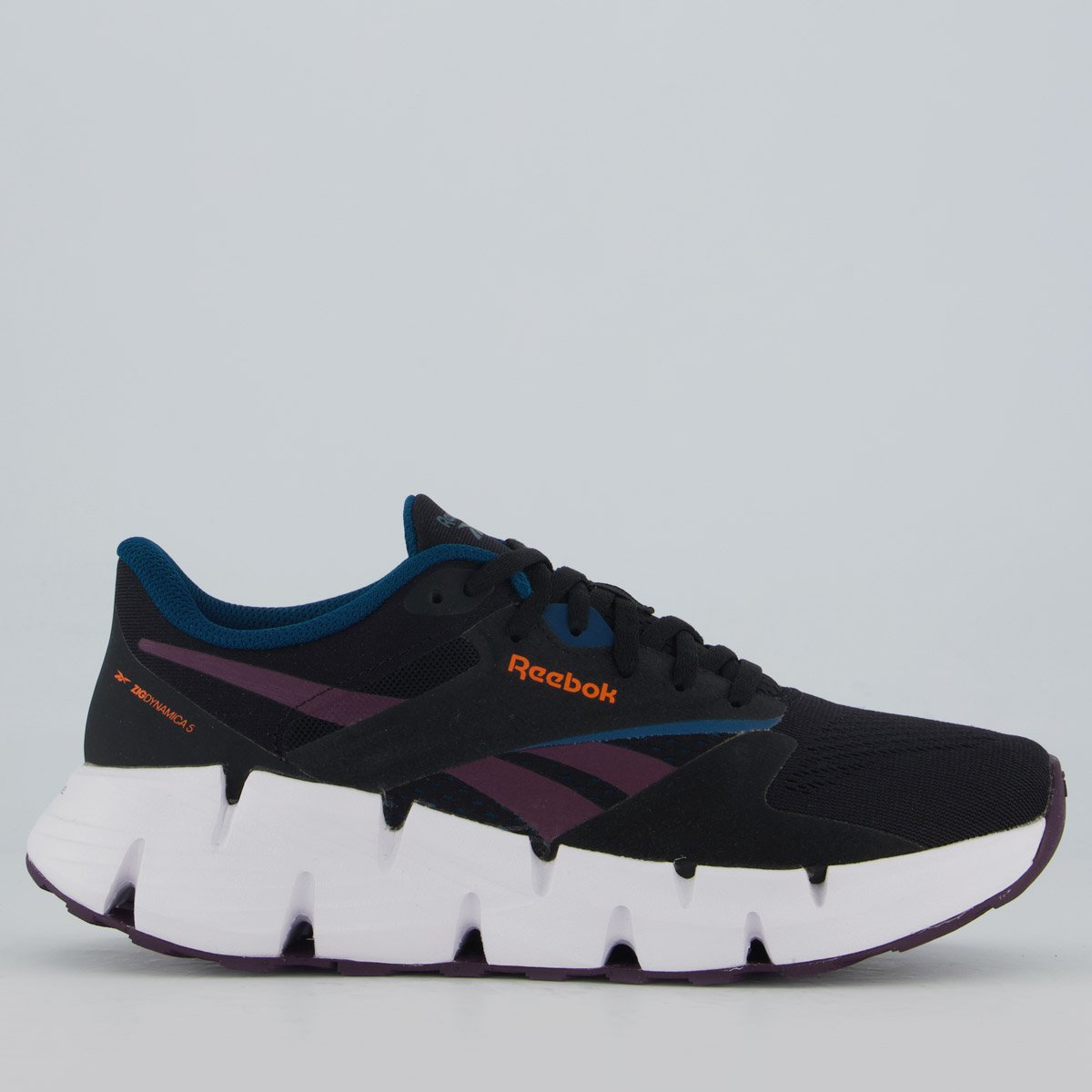 Tênis Reebok Zig Dynamica 5 Feminino Preto e Branco