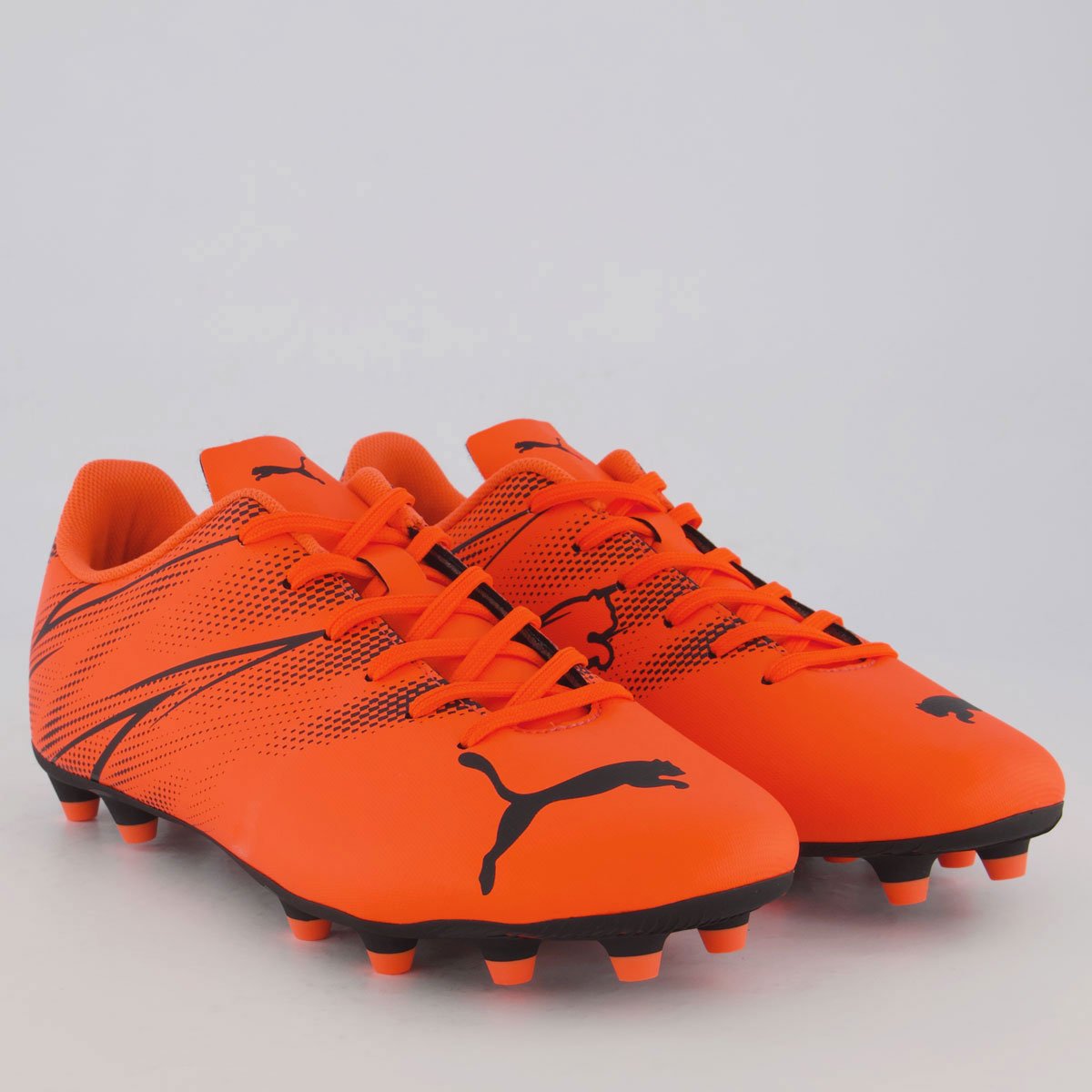 Chuteira Puma Attacanto FG/AG BDP Campo Laranja Laranja 2