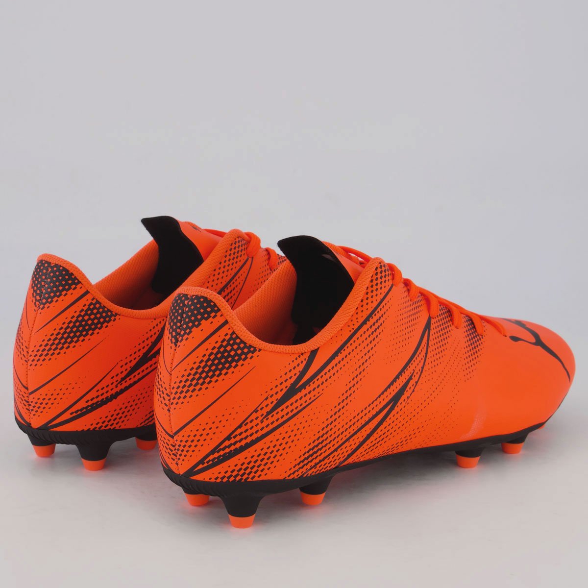 Chuteira Puma Attacanto FG/AG BDP Campo Laranja Laranja 3