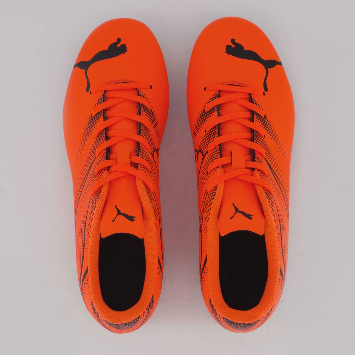 Chuteira Puma Attacanto FG/AG BDP Campo Laranja Laranja 4