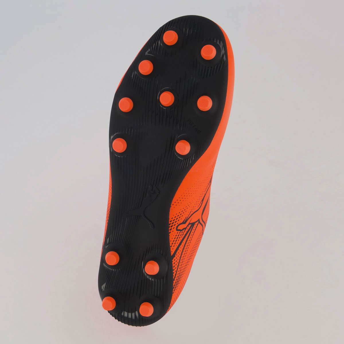 Chuteira Puma Attacanto FG/AG BDP Campo Laranja Laranja 5