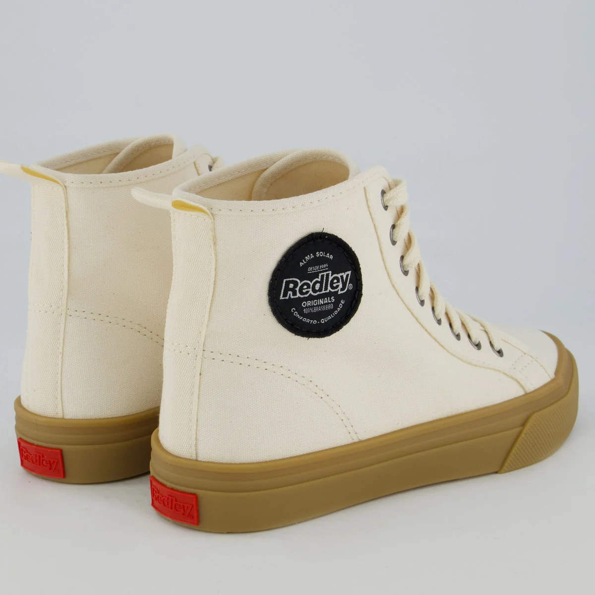 Tênis Redley High Látex Off White Off White 3
