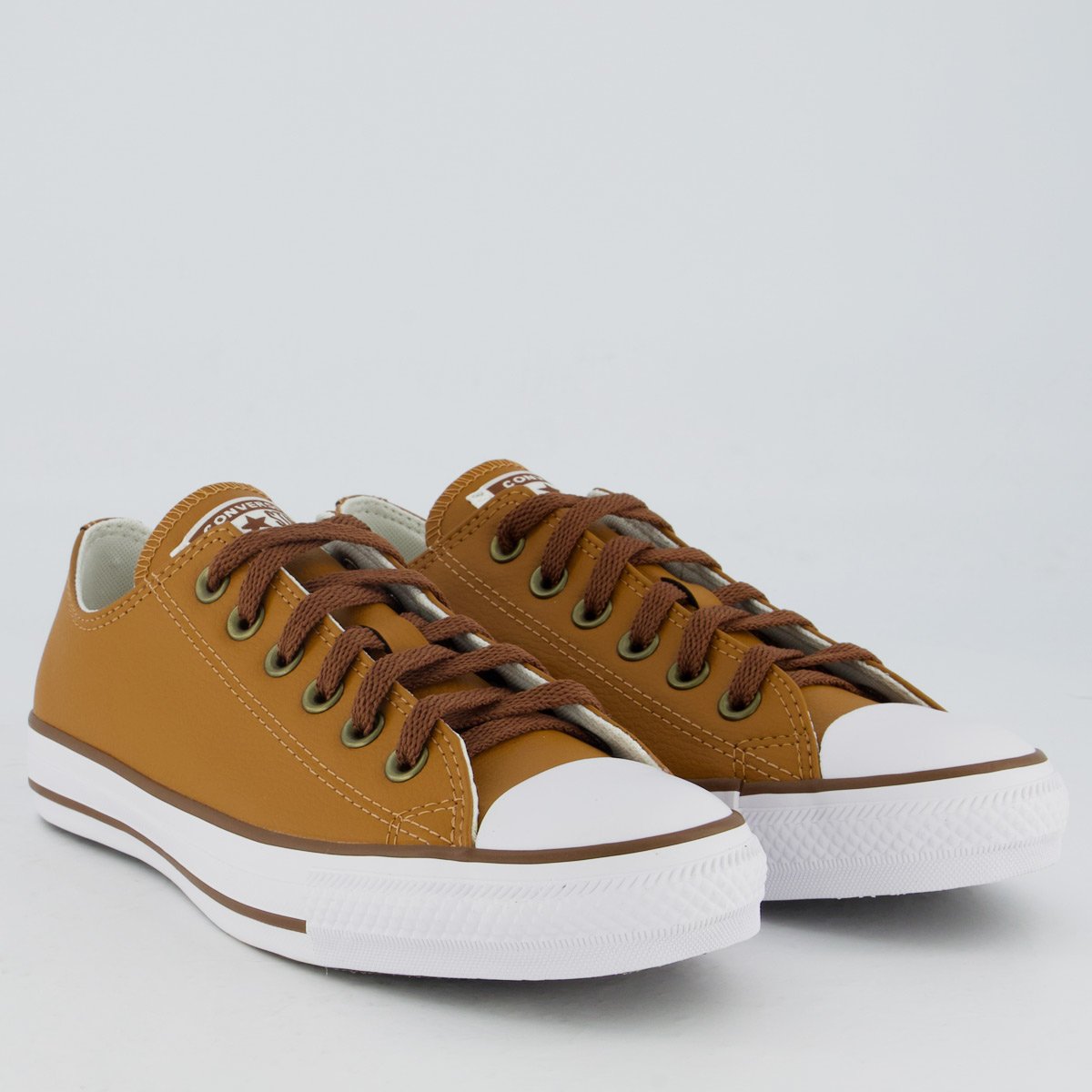 Tênis Converse Chuck Taylor All Star Marrom e Branco Marrom 2