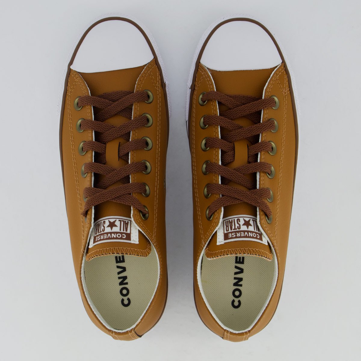 Tênis Converse Chuck Taylor All Star Marrom e Branco Marrom 4