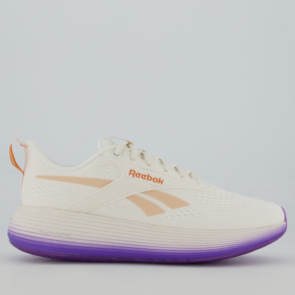Tênis Reebok DMX Comfort Plus Feminino Branco e Lilás