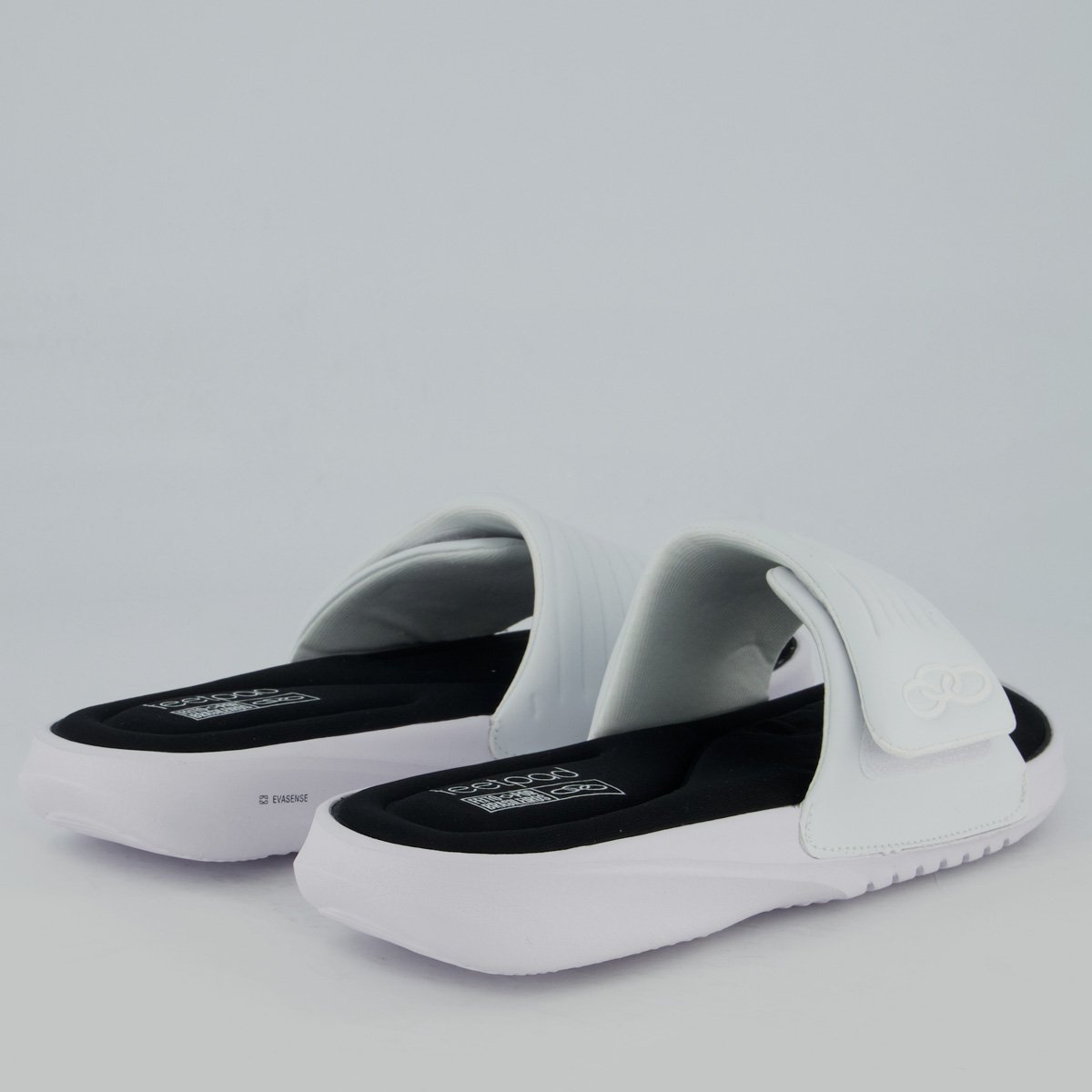 Chinelo Olympikus Melbourne 2 Branco Branco 4