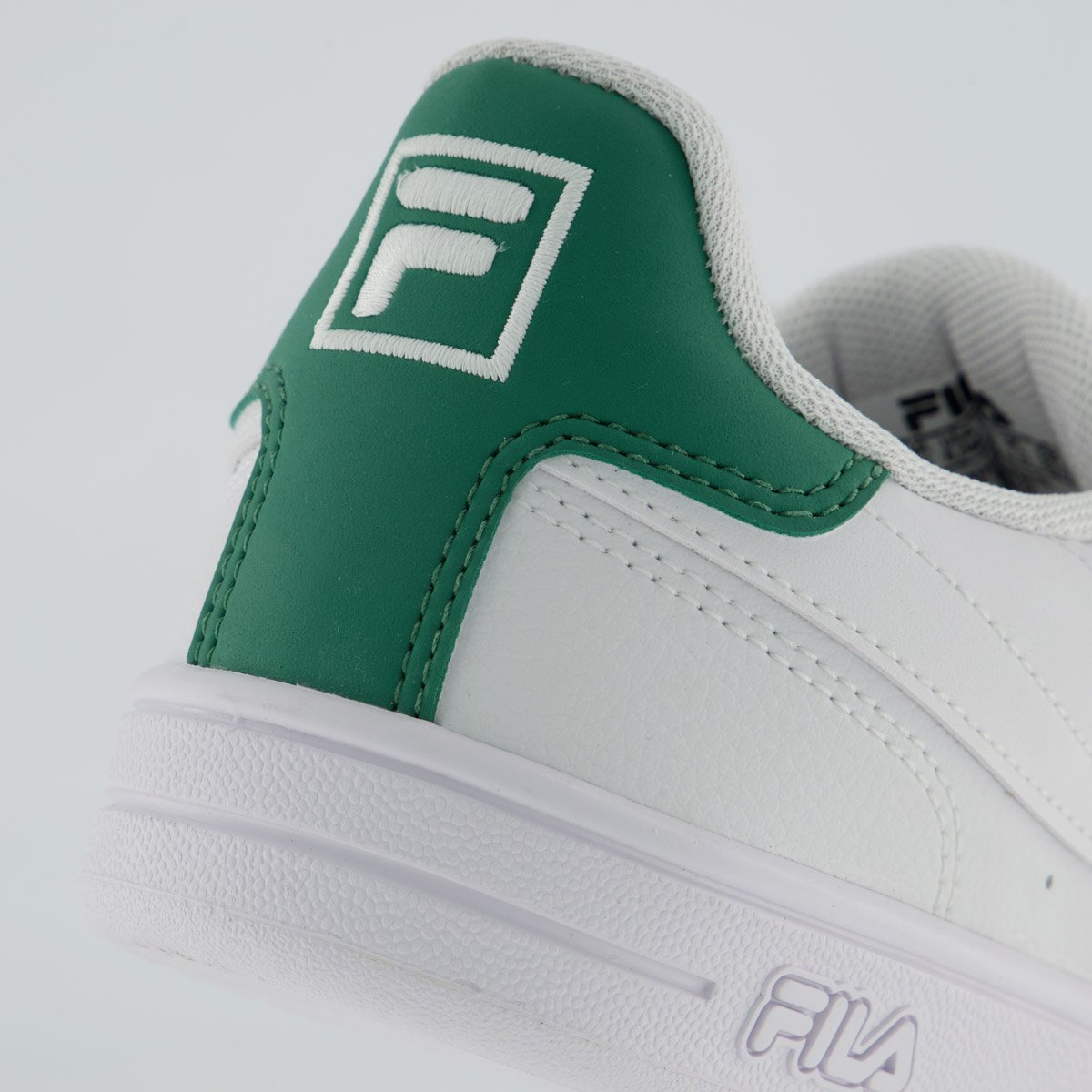 Tênis Fila Court 90 Sport Branco e Verde Branco/Verde 6