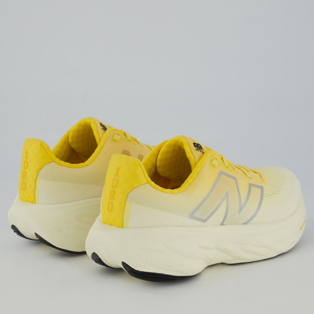 Tênis New Balance Fresh Foam X 1080 V14 Feminino Amarelo e Branco Amarelo 2