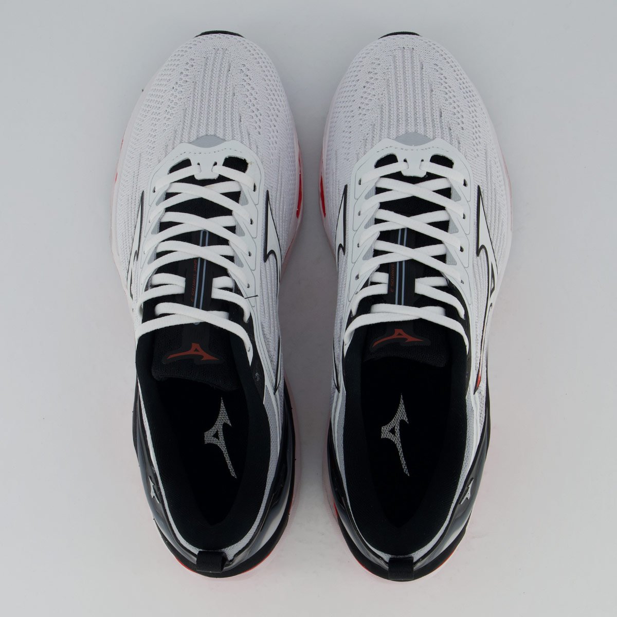Tênis Mizuno Wave Stratos 3 Branco e Vermelho Branco/Vermelho 4