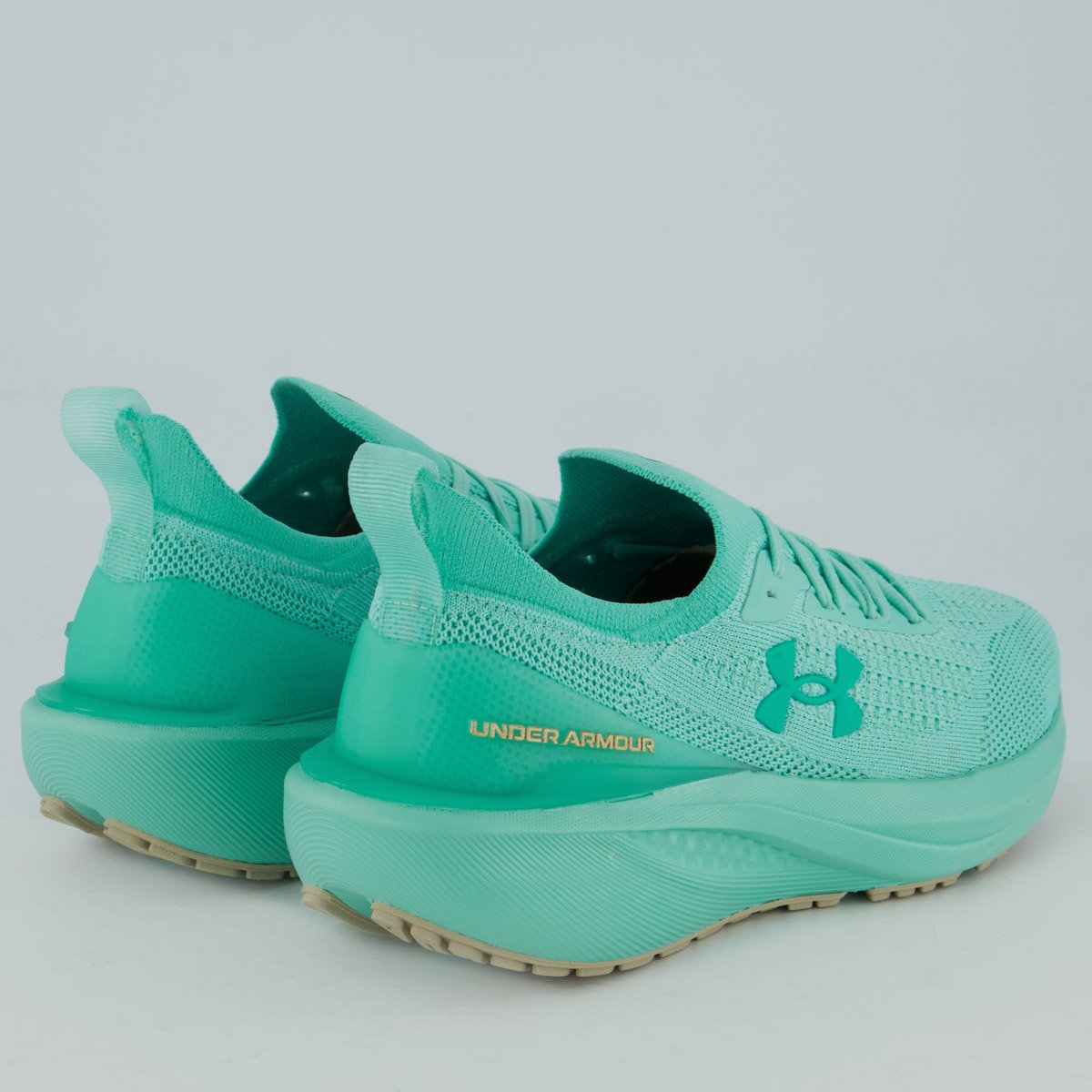 Tênis Under Armour Charged Quicker 2 Verde Água Verde Água 3