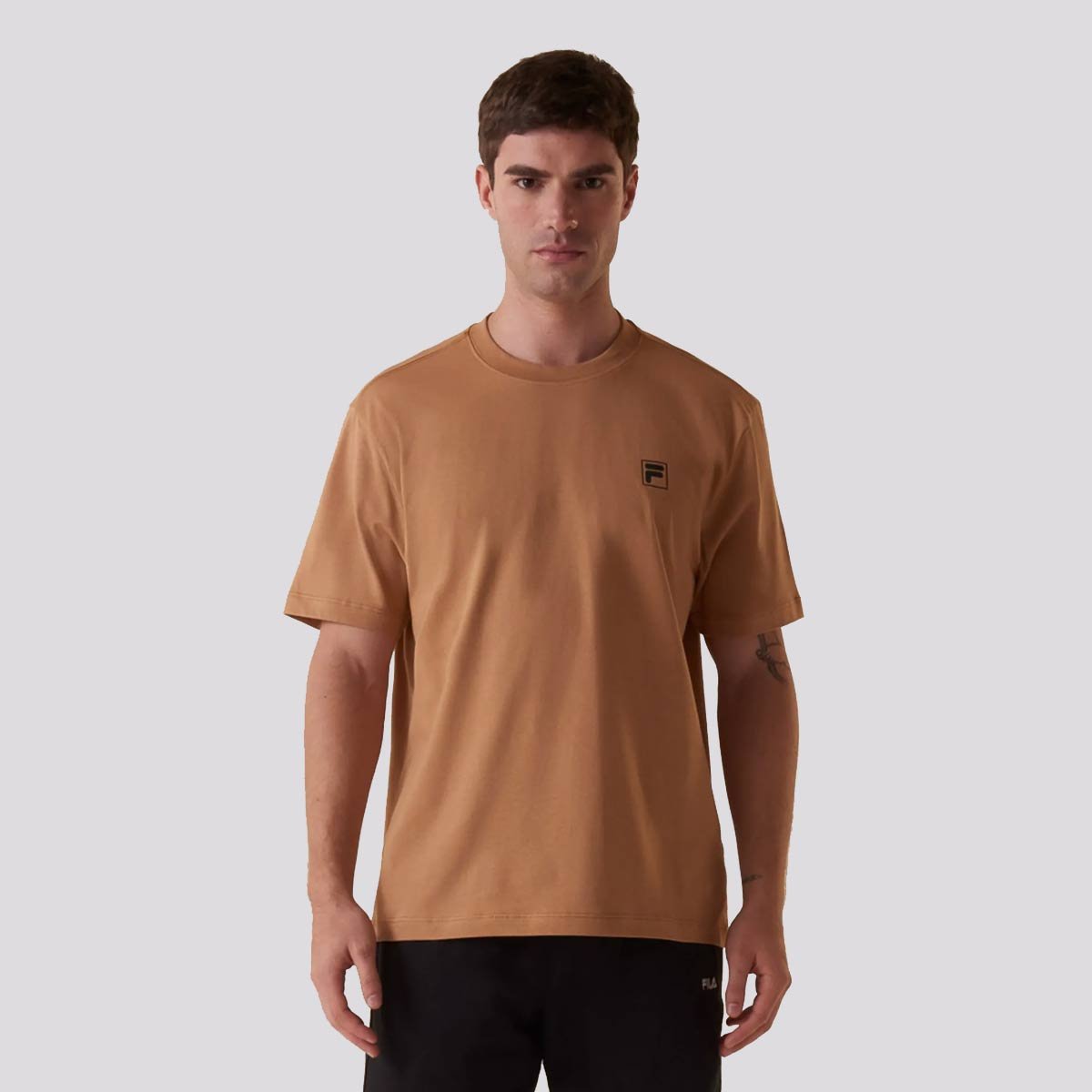 Camiseta Fila Comfort Classic Marrom