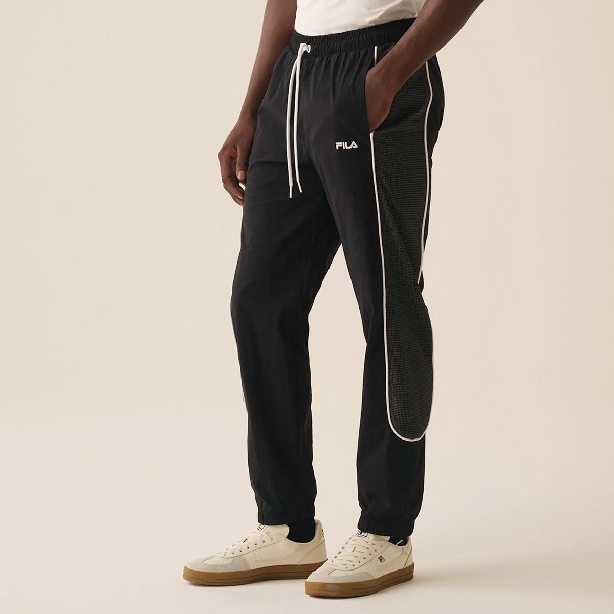 Calça Fila Biella Italia Preto Preto 2