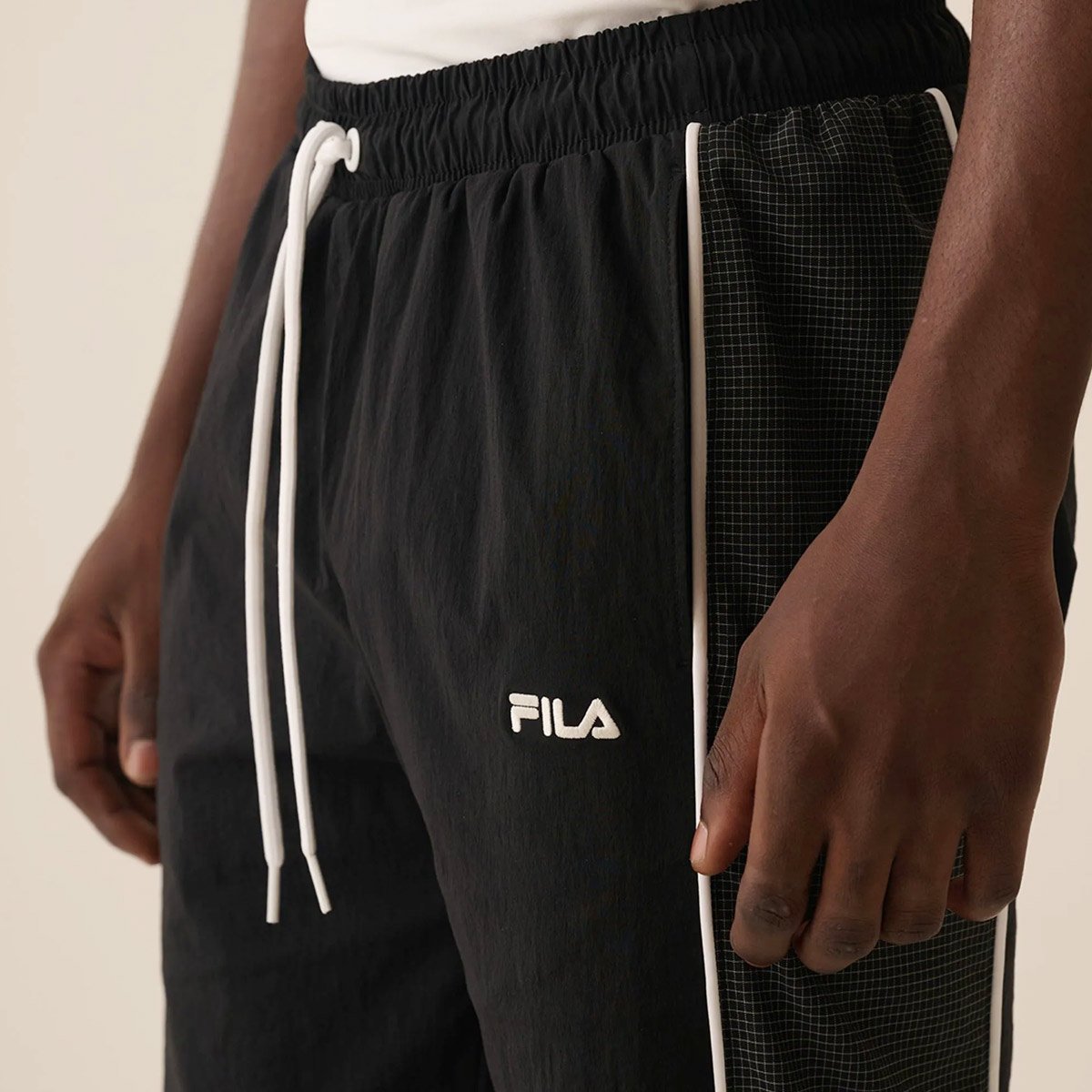 Calça Fila Biella Italia Preto Preto 5