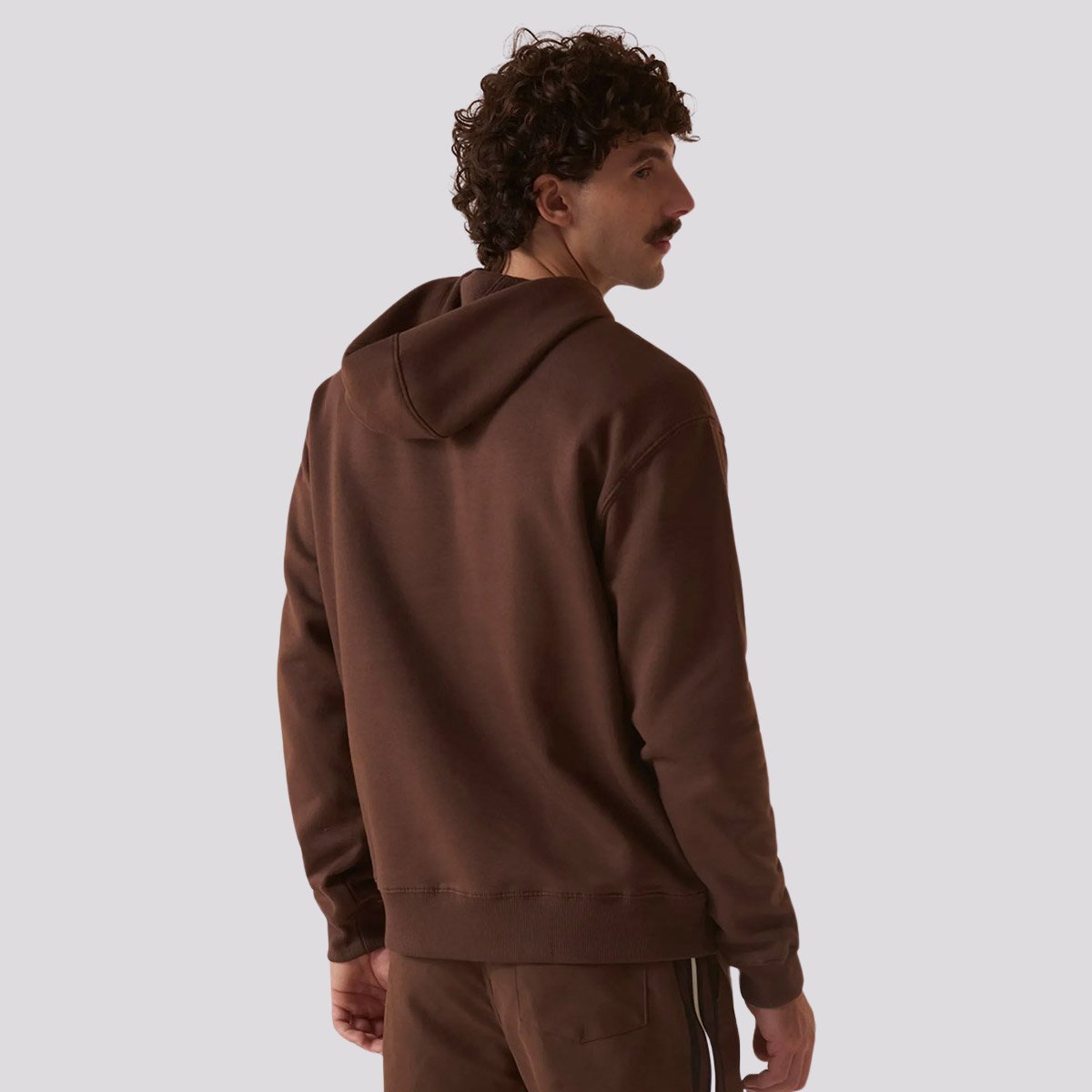 Moletom Fila Comfort Classic Winter B Com Capuz Marrom Marrom 2