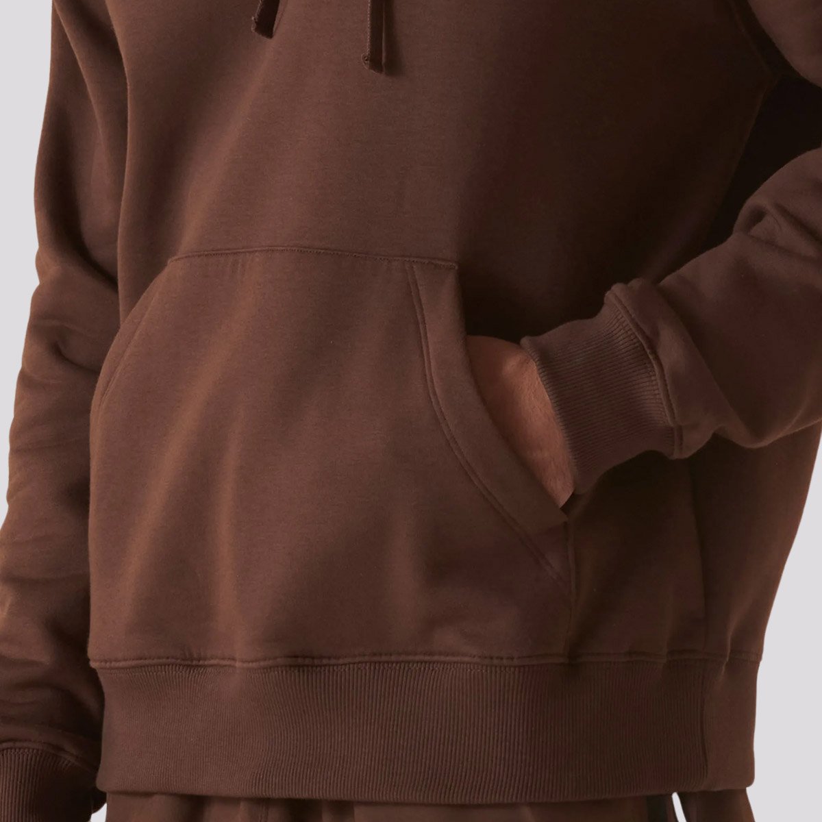 Moletom Fila Comfort Classic Winter B Com Capuz Marrom Marrom 4