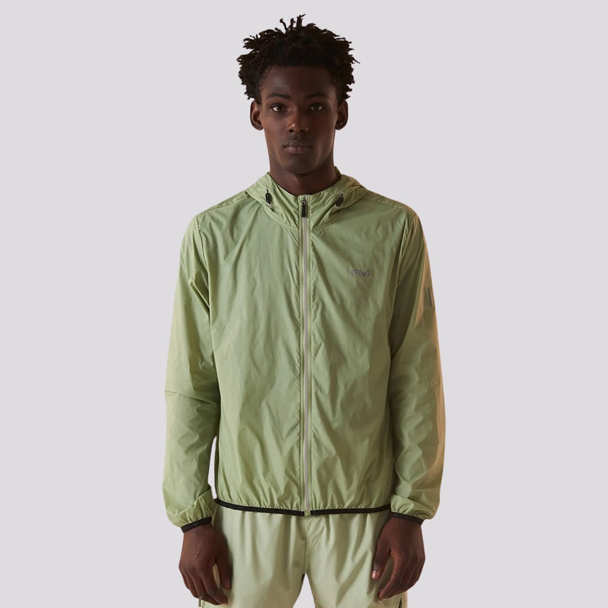 Jaqueta Fila Corta Vento Racer Run Verde Verde 1