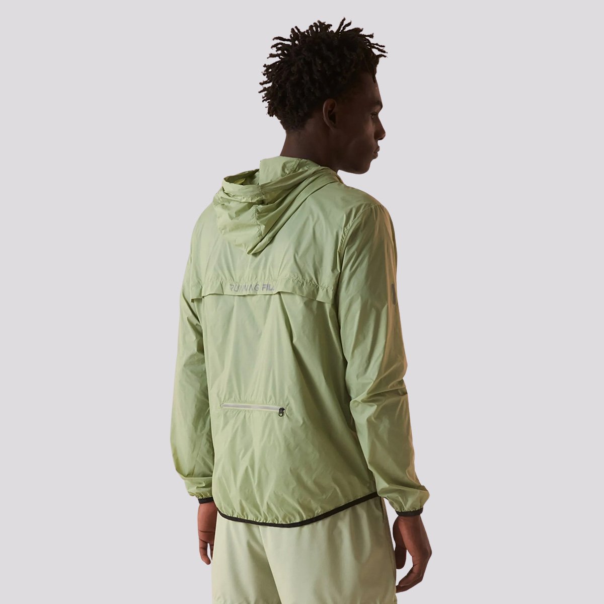 Jaqueta Fila Corta Vento Racer Run Verde Verde 2