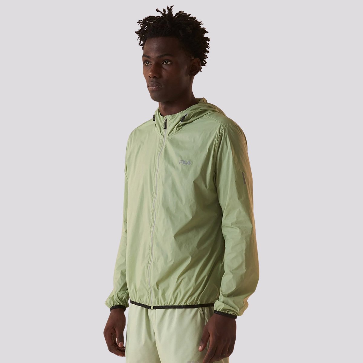 Jaqueta Fila Corta Vento Racer Run Verde Verde 4