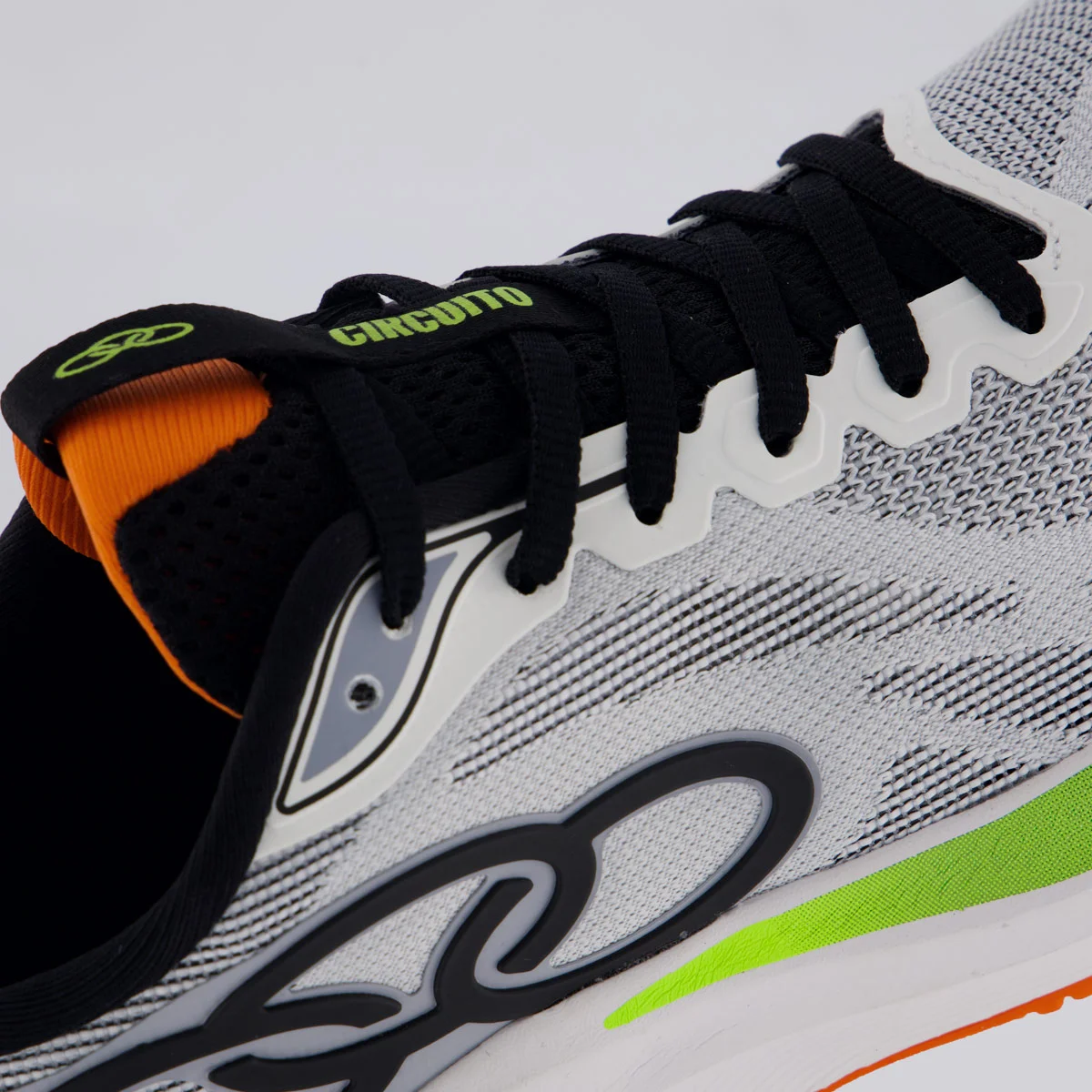 Tênis Olympikus Circuito Branco e Preto Branco/Preto 7