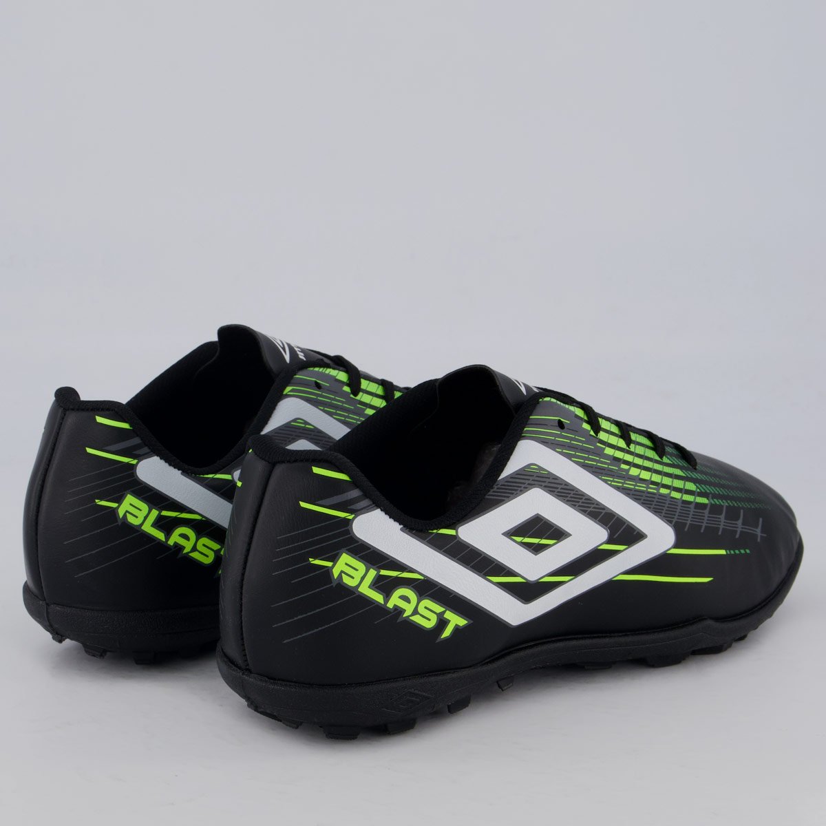 Chuteira Umbro Blast Society Preta e Amarela Preto/Amarelo 3