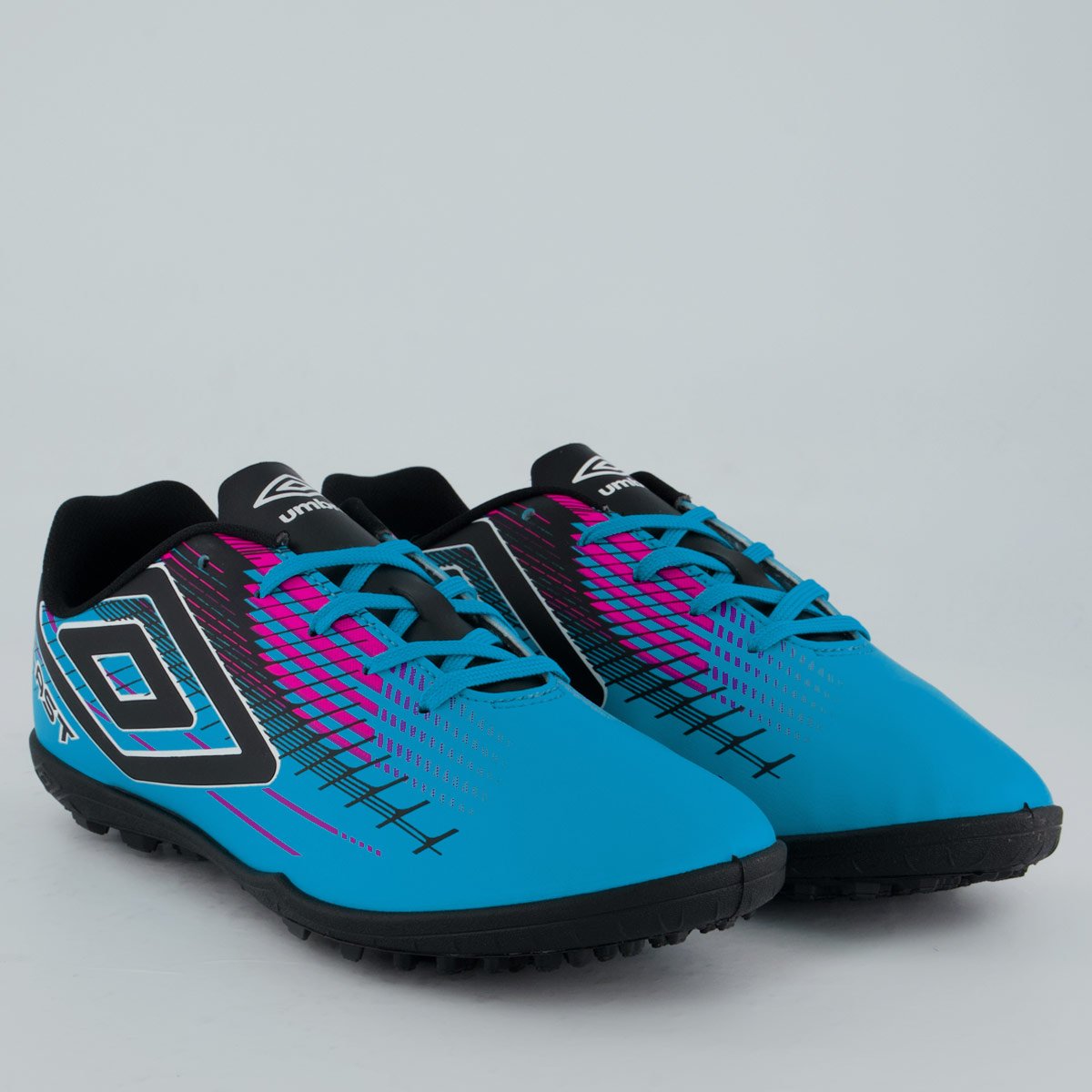 Chuteira Umbro Blast Society Azul e Rosa Azul/Rosa 2