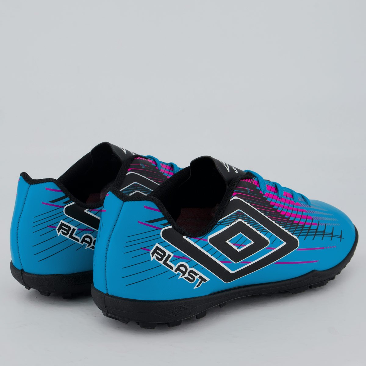 Chuteira Umbro Blast Society Azul e Rosa Azul/Rosa 3