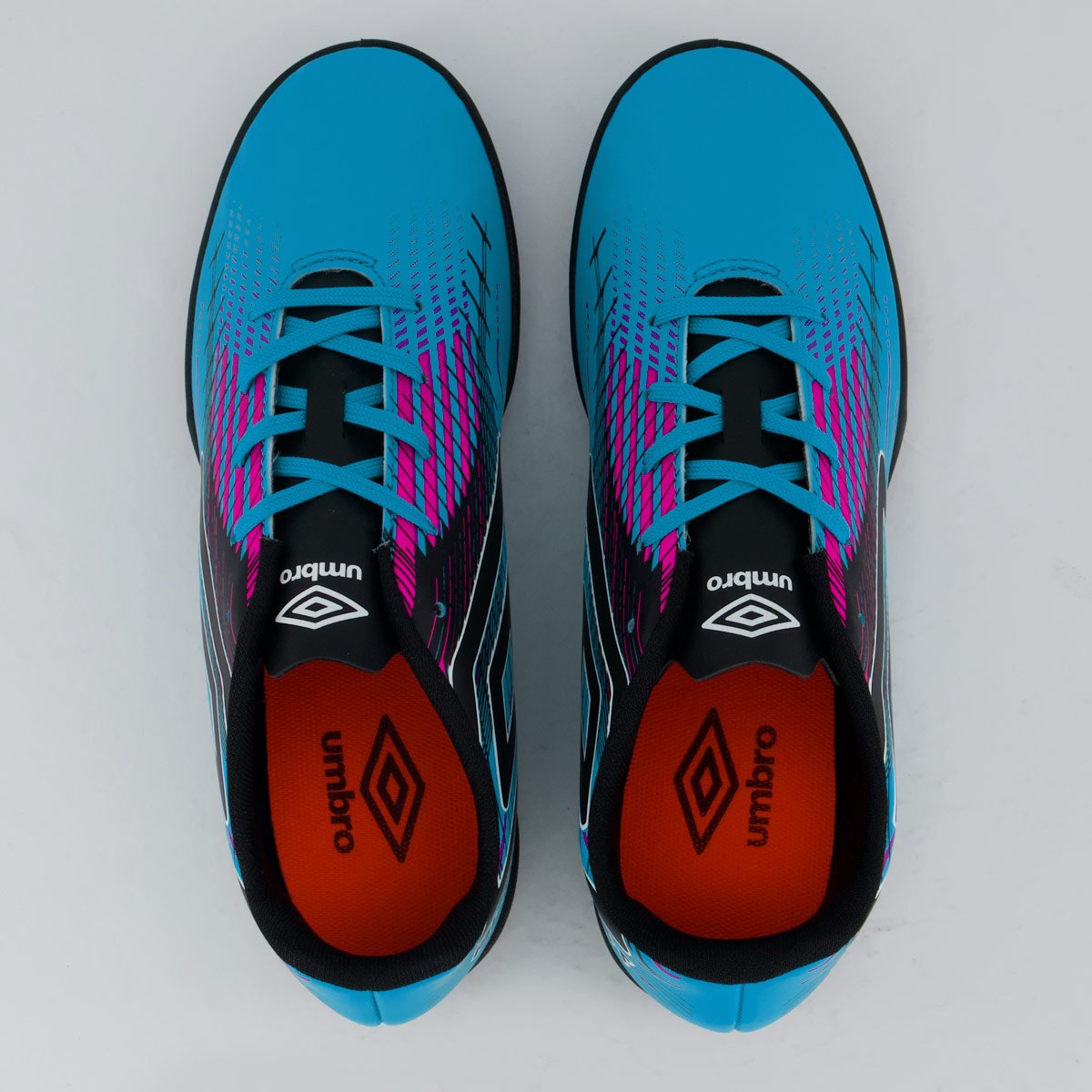 Chuteira Umbro Blast Society Azul e Rosa Azul/Rosa 4