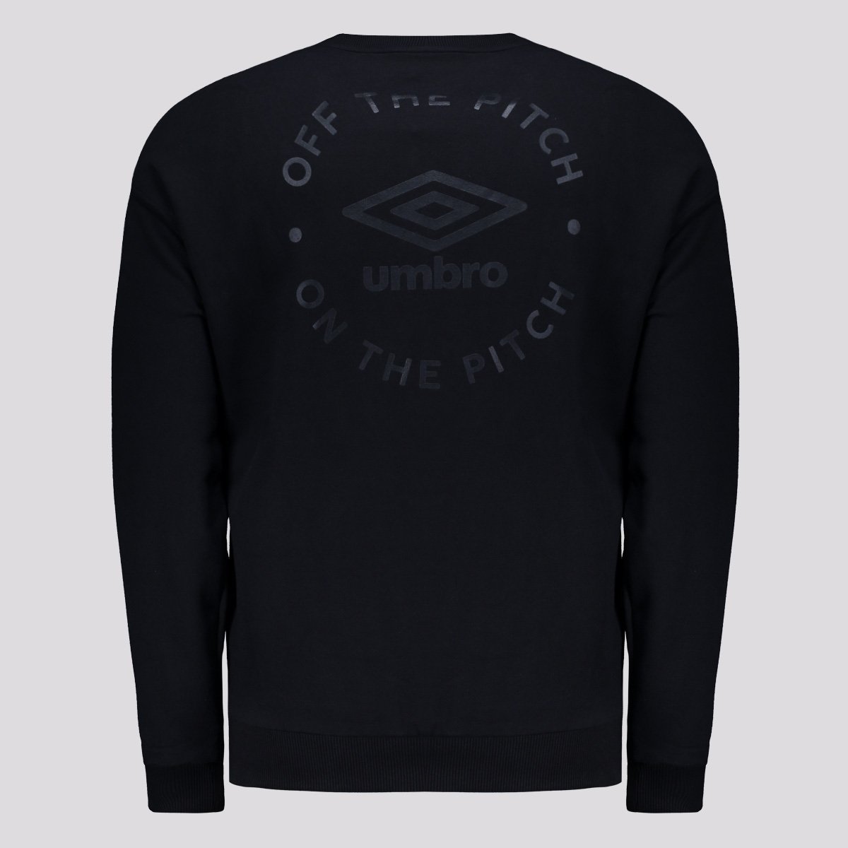 Moletom Umbro Off The Pitch Preto Preto 2