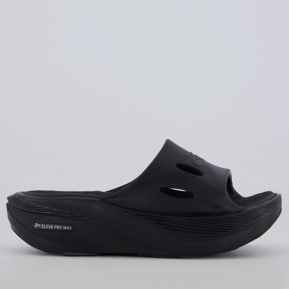 Chinelo Olympikus Pós Corre Preto Preto 2