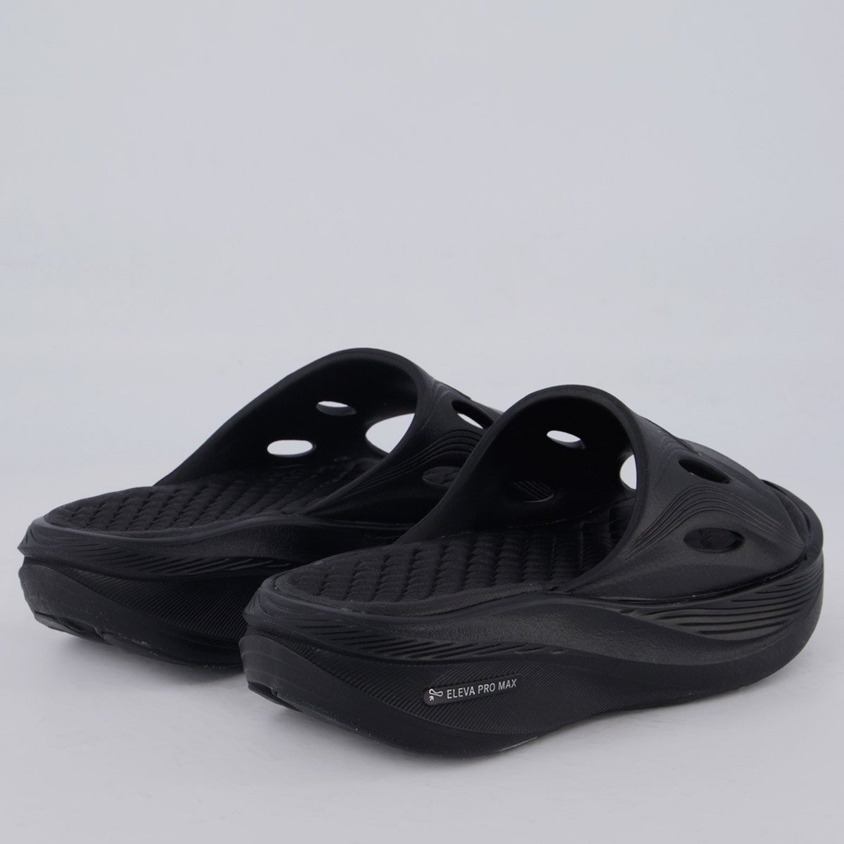 Chinelo Olympikus Pós Corre Preto Preto 4