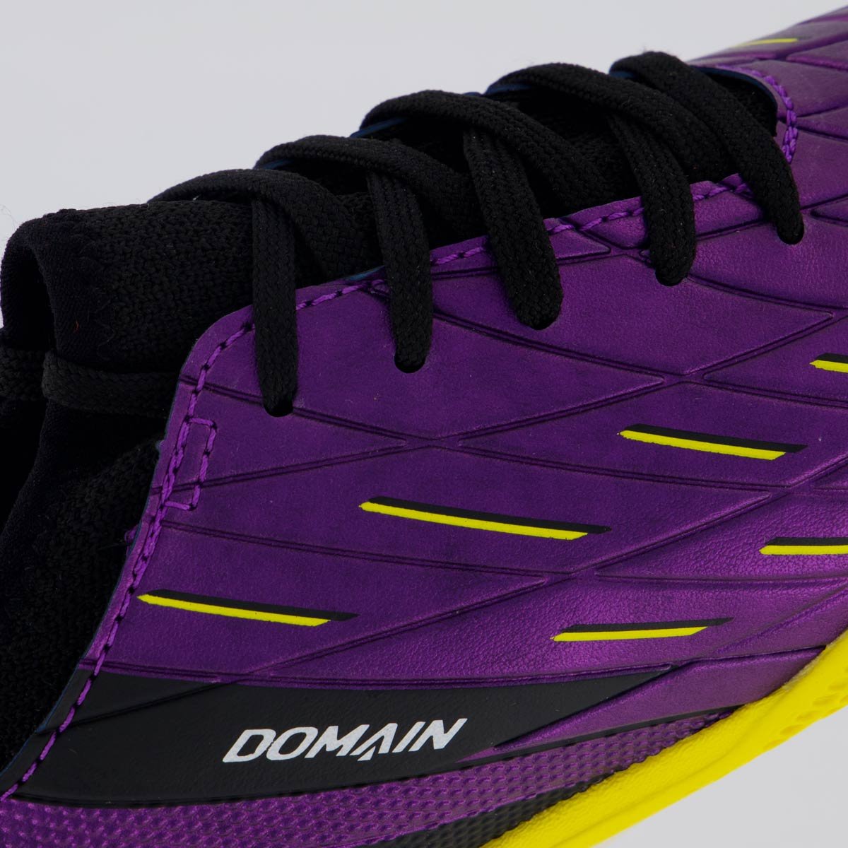 Chuteira Umbro Domain Futsal Juvenil Roxa e Preta Roxo 7