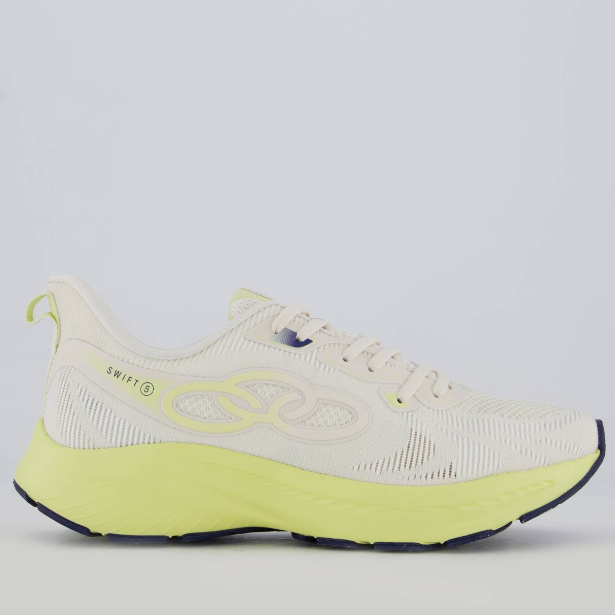 Tênis Olympikus Swift 5 Cinza e Verde Feminino