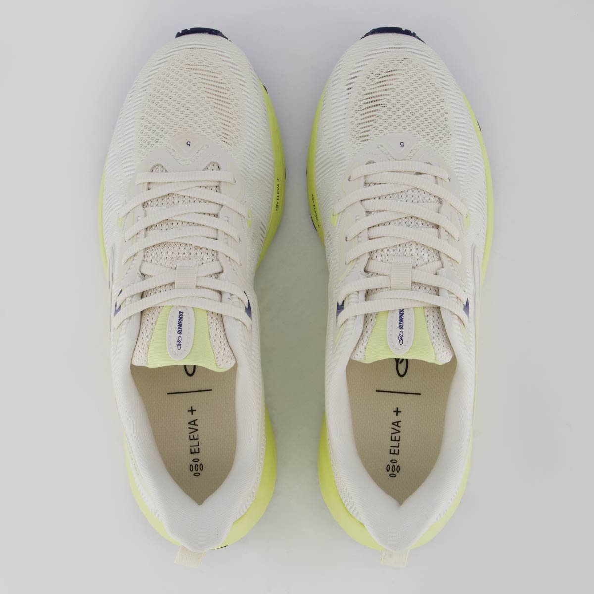 Tênis Olympikus Swift 5 Cinza e Verde Feminino Amarelo 4