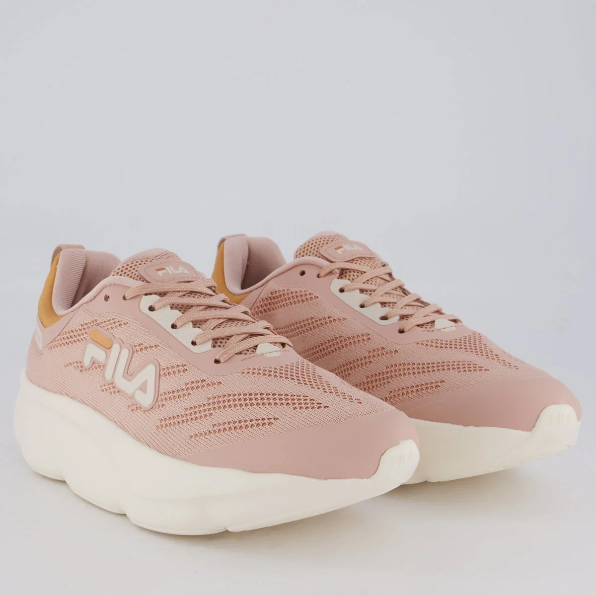 Tênis Fila Maxxi Lite Feminino Rosê e Bege Salmão 2