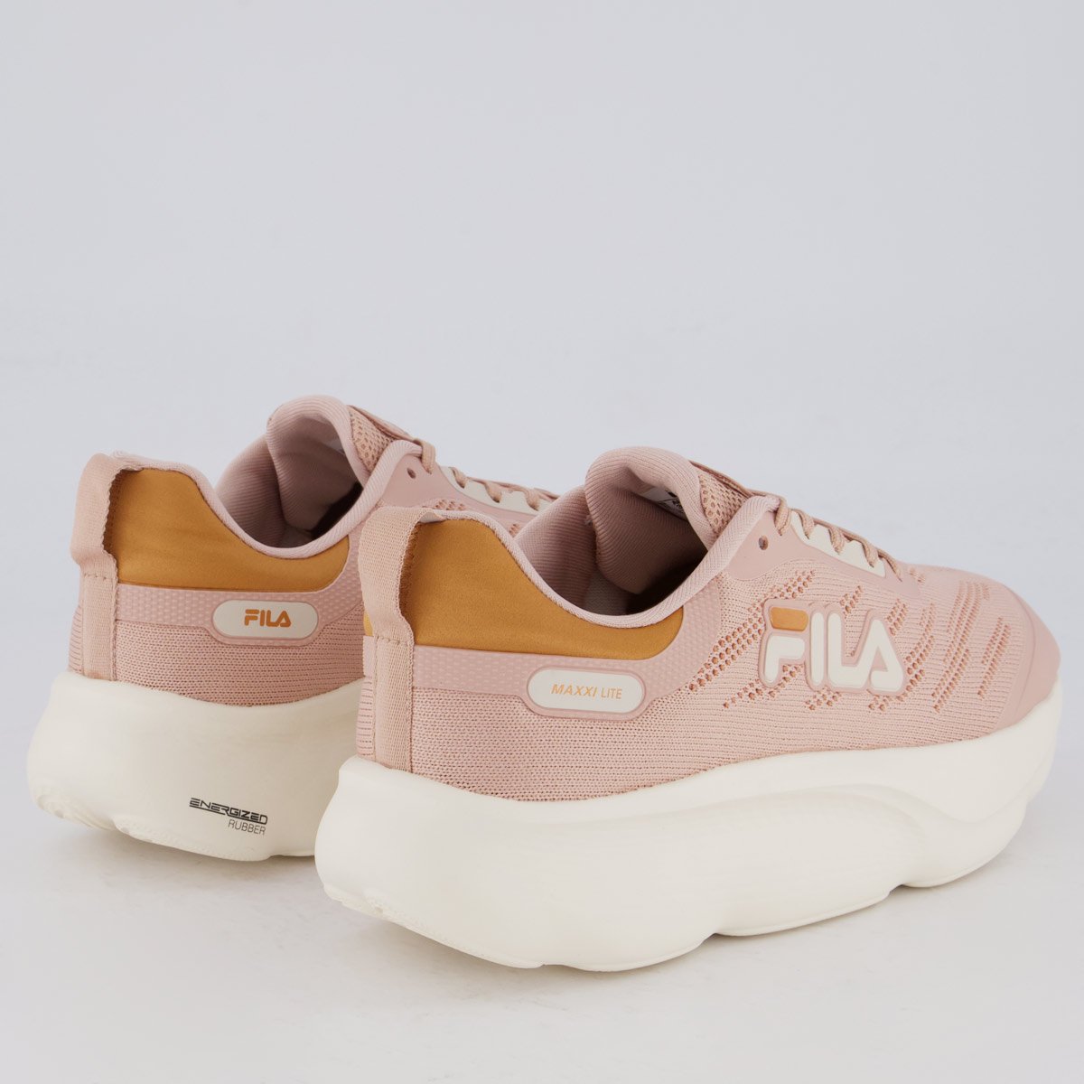 Tênis Fila Maxxi Lite Feminino Rosê e Bege Salmão 3