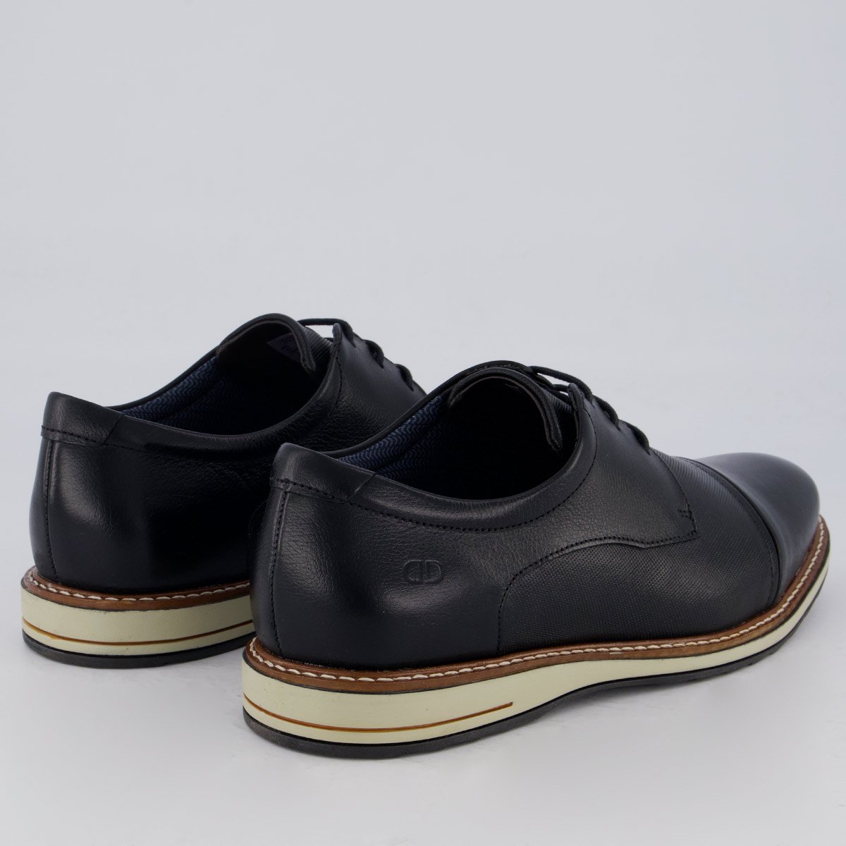 Sapato Democrata Oliver Preto Preto 3