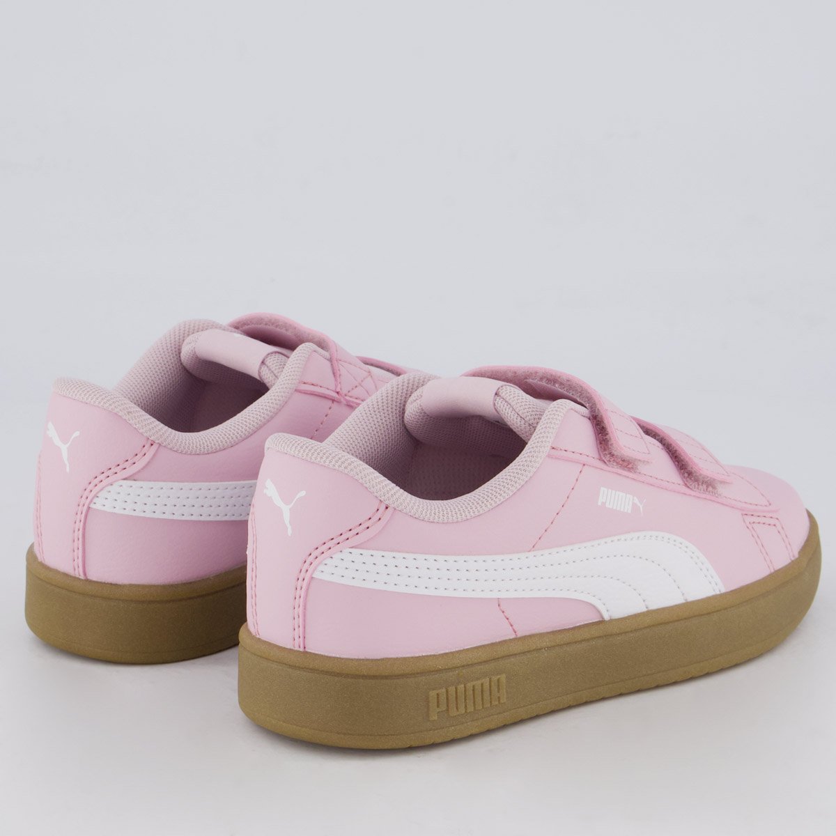 Tênis Puma Rickie Classic V PS Infantil Rosa e Branco Rosa 3