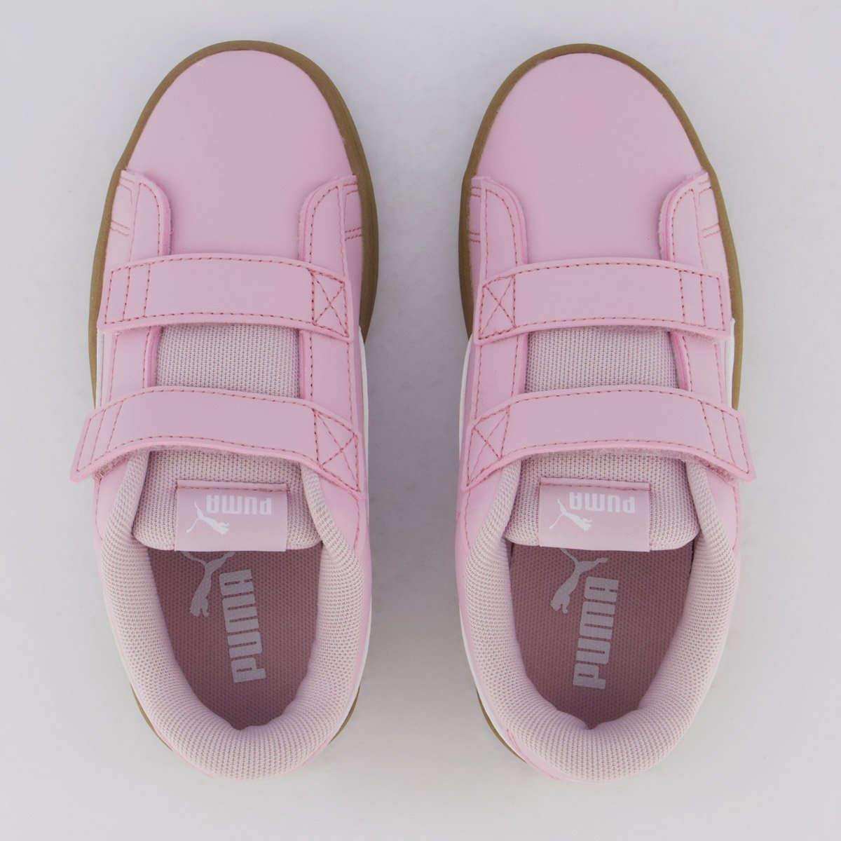 Tênis Puma Rickie Classic V PS Infantil Rosa e Branco Rosa 4