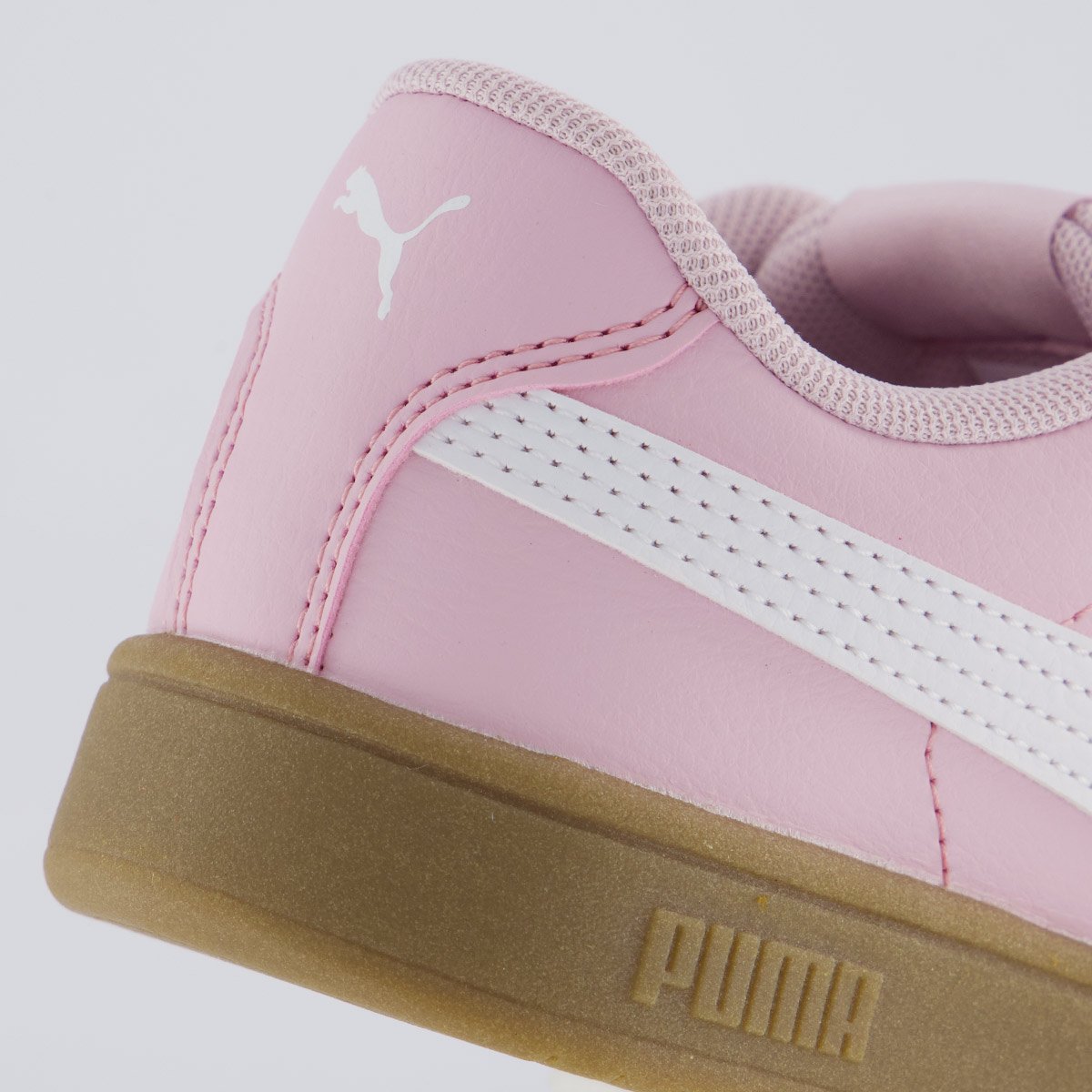 Tênis Puma Rickie Classic V PS Infantil Rosa e Branco Rosa 6