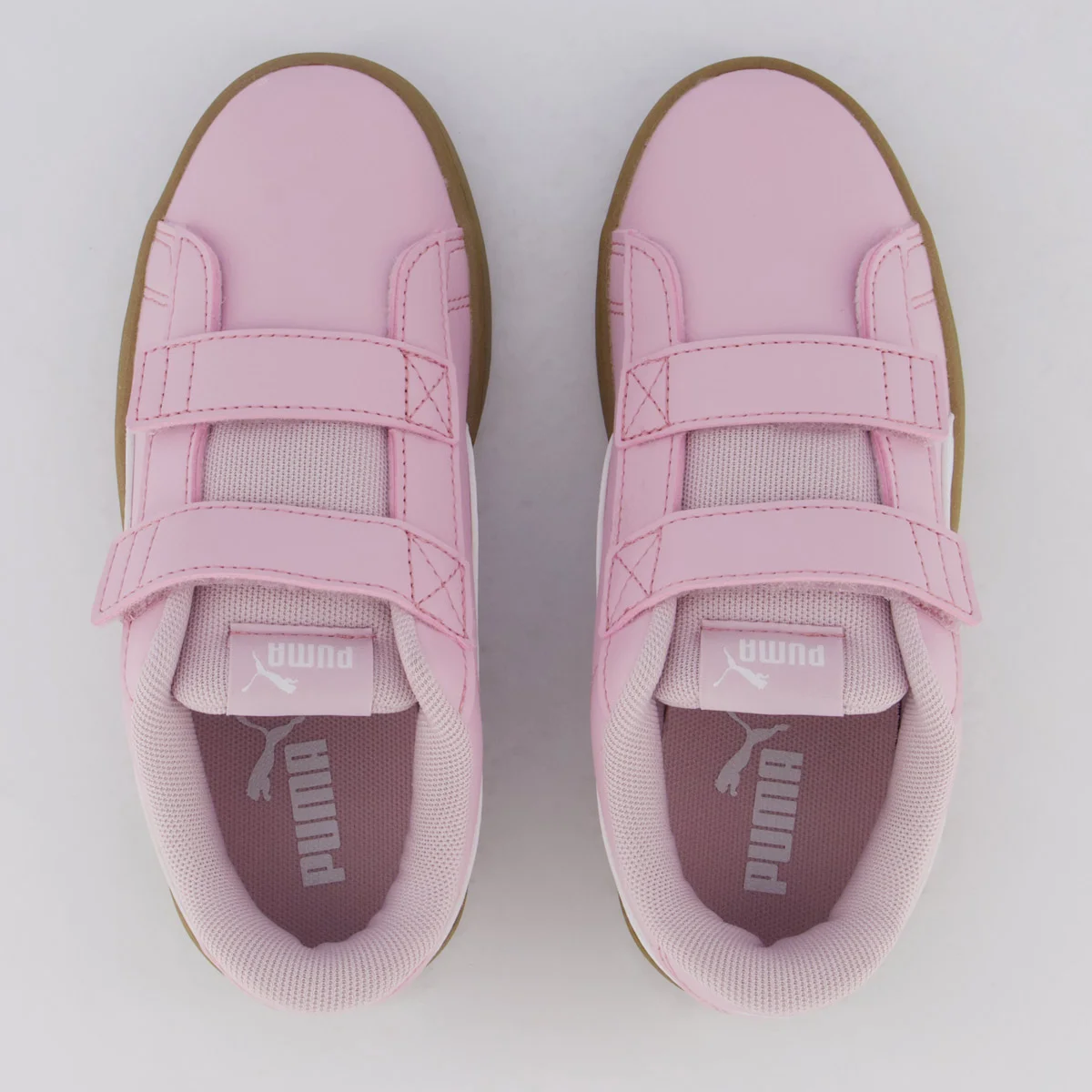 Tênis Puma Rickie Classic V PS Infantil Rosa e Branco Rosa 4