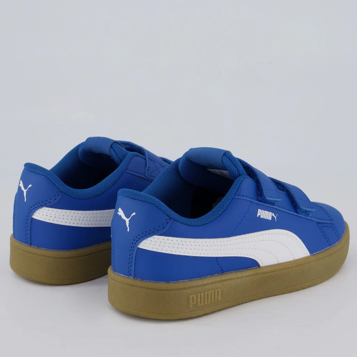 Tênis Puma Rickie Classic V PS Infantil Azul e Branco Azul/Branco 3