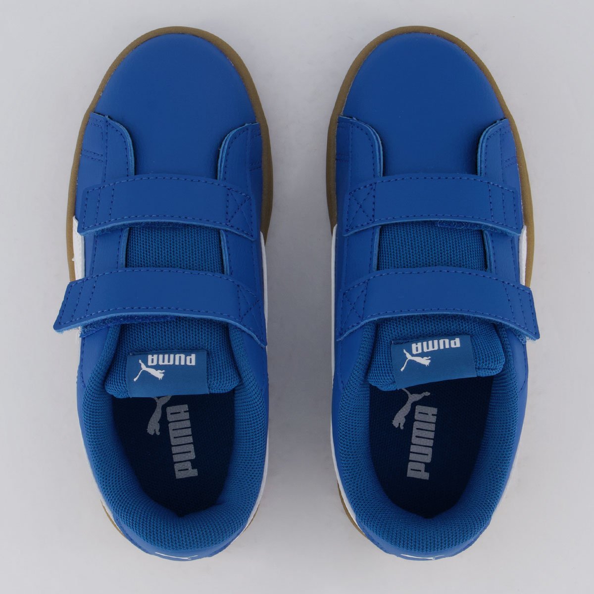 Tênis Puma Rickie Classic V PS Infantil Azul e Branco Azul/Branco 4