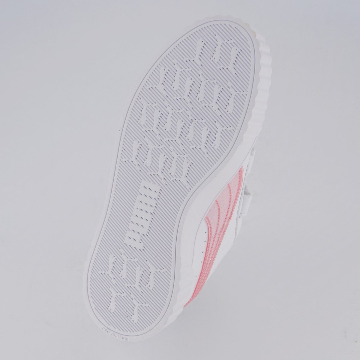 Tênis Puma Carina 3.0 Blurry Dreams Juvenil Branco e Rosa Branco/Rosa 5