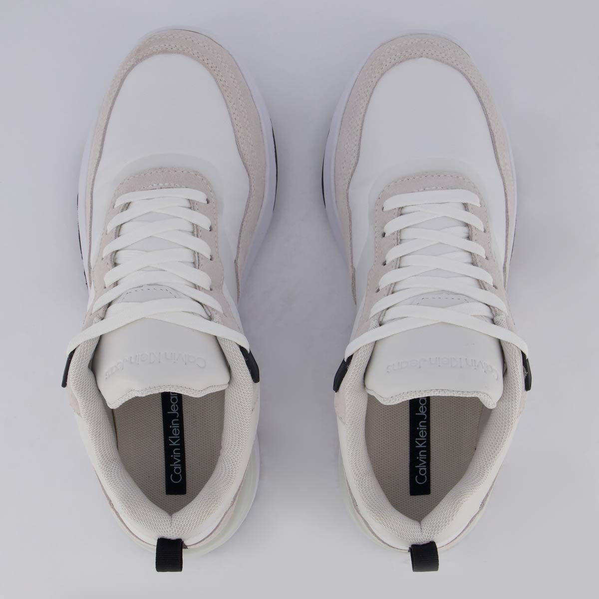 Tênis Calvin Klein Air Logo Branco Branco